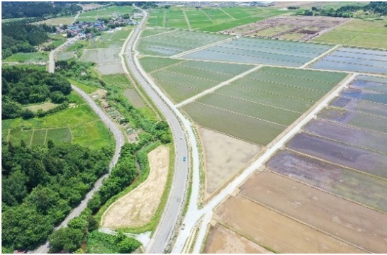 金足西部地区　農地集積加速化基盤整備工事